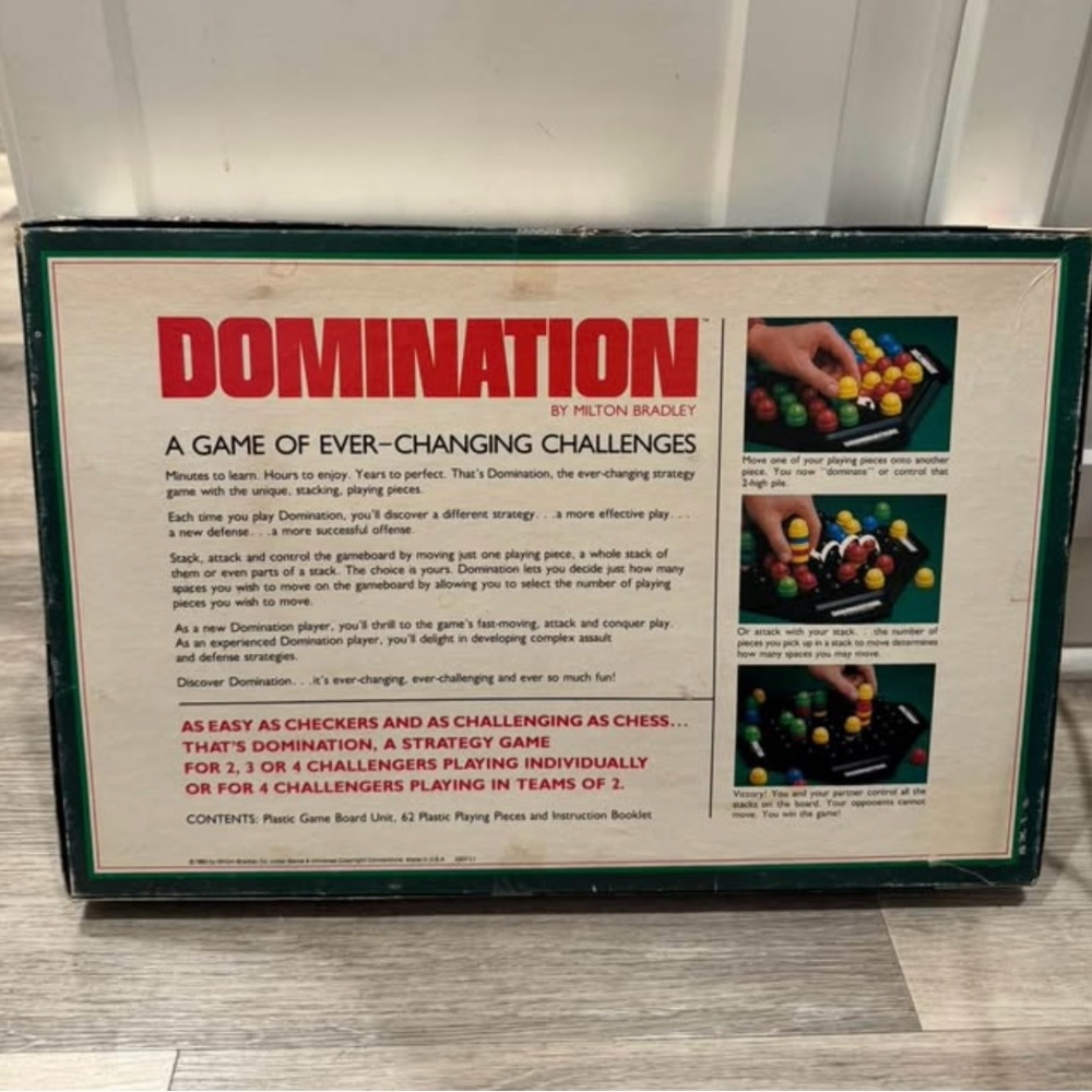 Milton Bradley Domination Board Game - Picture 2 of 2